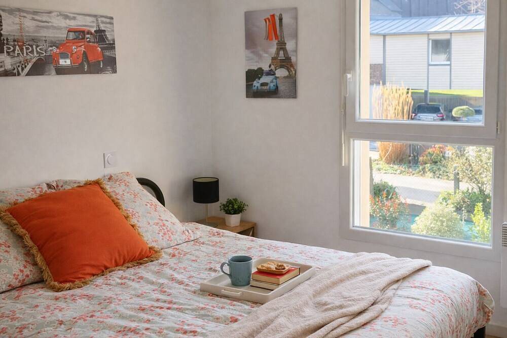 New house with garden near Dinard, 300 m from the banks of the Rance river in La Richardais, Saint-Malo und Umgebung