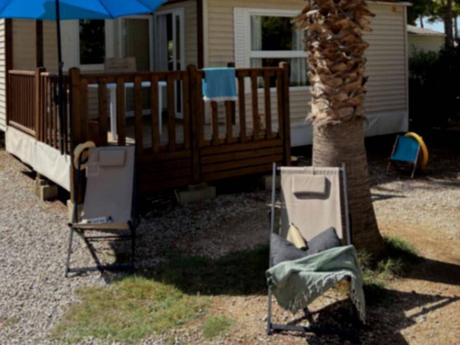 Camping Calypso - Mobilheim 4 personen - Klassische Reihe - Sun 4/6 pers in Torreilles, Côte d'Améthyste