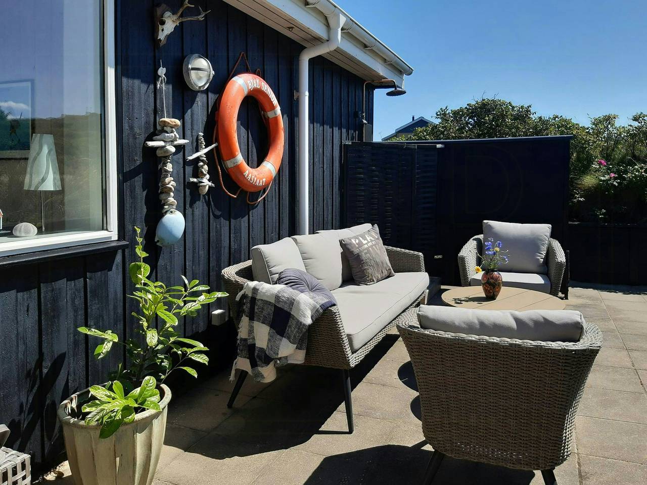 Feriehus med havutsikt i Lønstrup in Lønstrup, Hjørringregionen