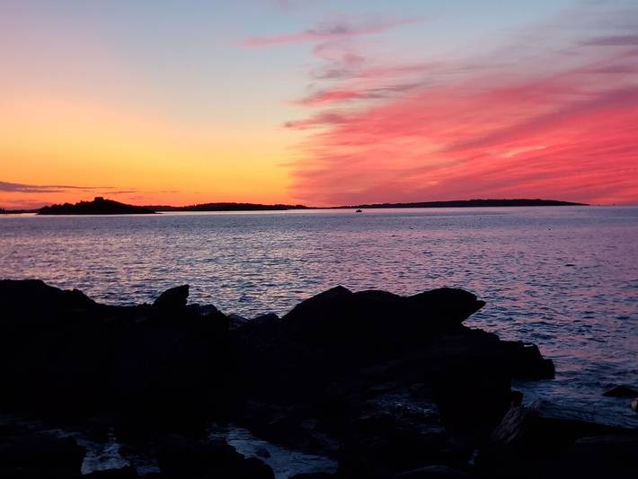 Vacation rental for 4 people, with yard and terrace in Portland (ME)