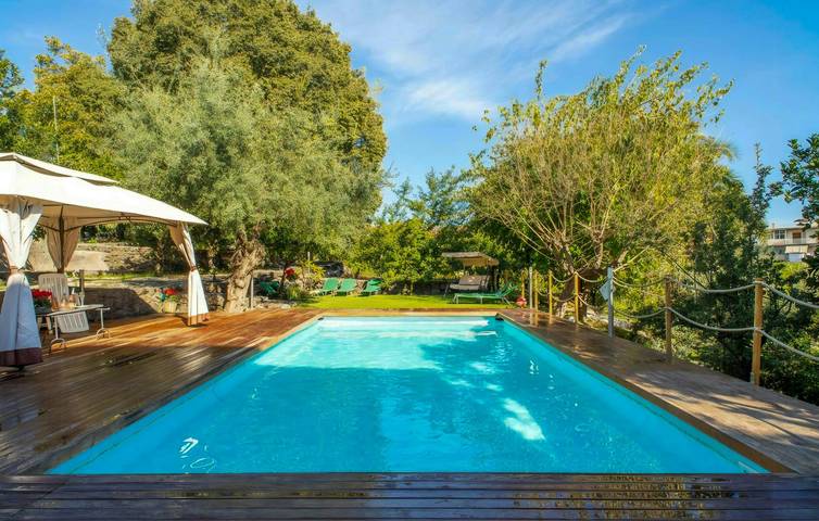 Ferienhaus für 12 Personen, mit Garten