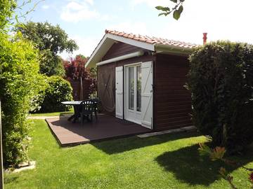 Gîte pour 2 personnes, avec terrasse et jardin au Bassin d'Arcachon