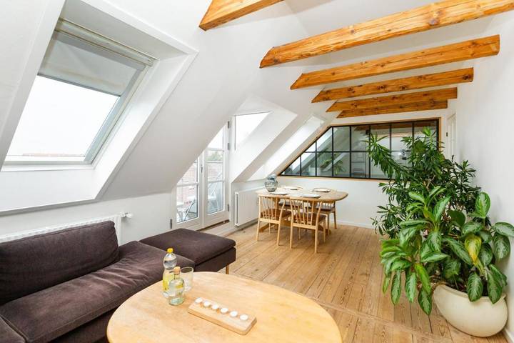 Apartament wakacyjny dla 3 osób, z Balkon i Widok w Aarhus