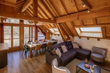 Chalet für 12 Personen, mit Garten in Frankreich