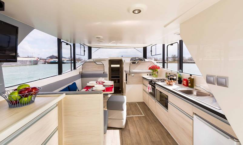 Boot für 5 Personen, mit Balkon/Terrasse und Terrasse in Frankreich - 4