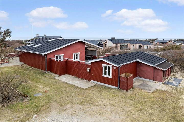 Ferienhaus für 6 Personen, mit Terrasse in Nørlev Strand