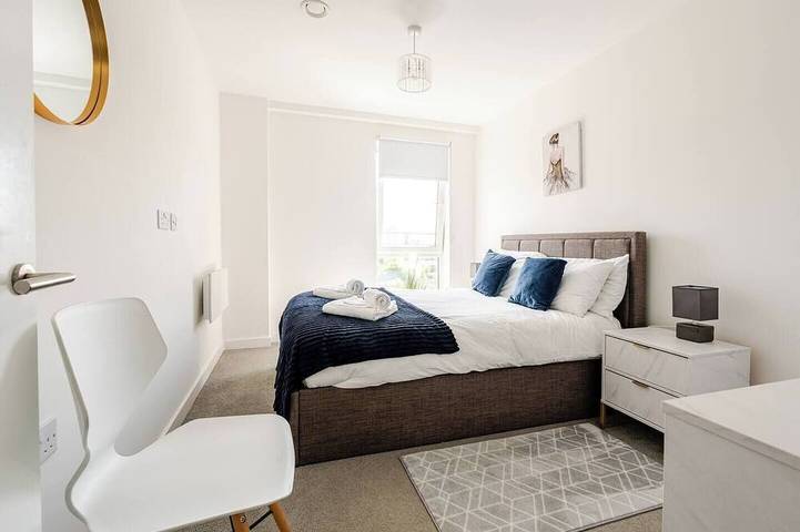 Appartement entier, 2Bed 2Bath Balcony Waterfront Retreat Manchester Apartment in Grand Manchester