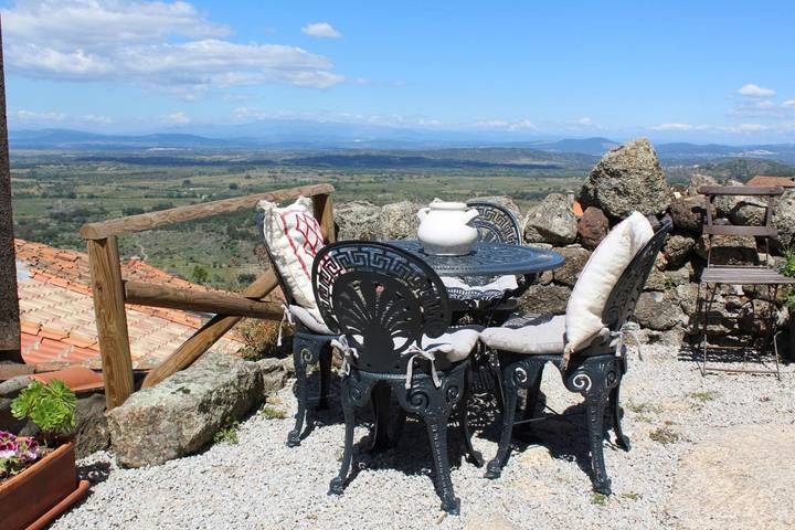 Casa de férias para 5 pessoas, com Terraço e Vista em Monsanto