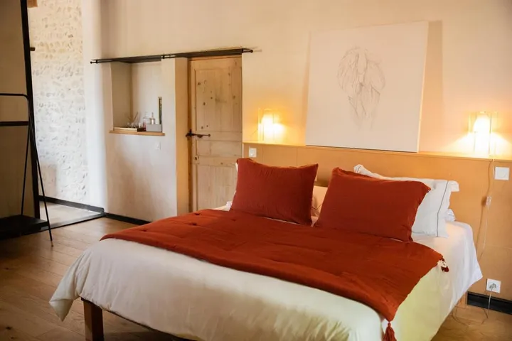Maison d’hôte pour 3 personnes, avec piscine ainsi que vue et jardin - 1