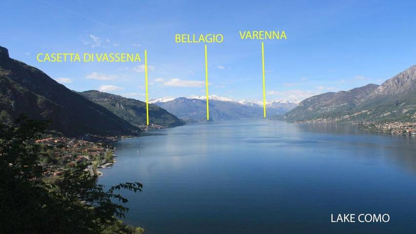 Location de vacances pour 3 personnes, avec balcon à Oliveto Lario