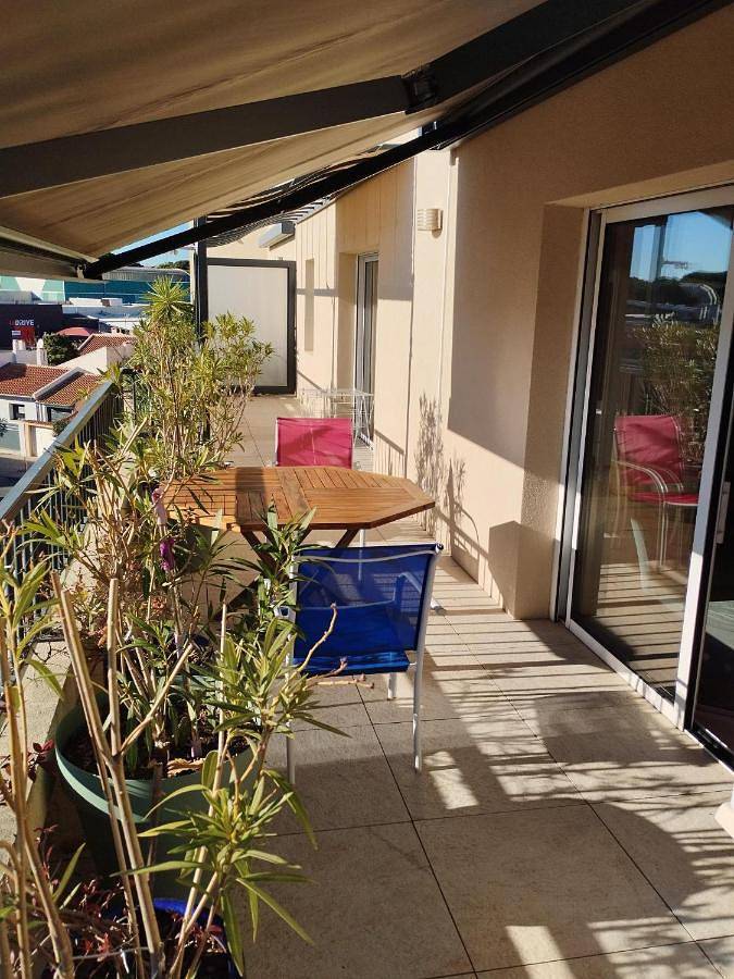 Appartement de vacances pour 4 personnes, avec balcon
