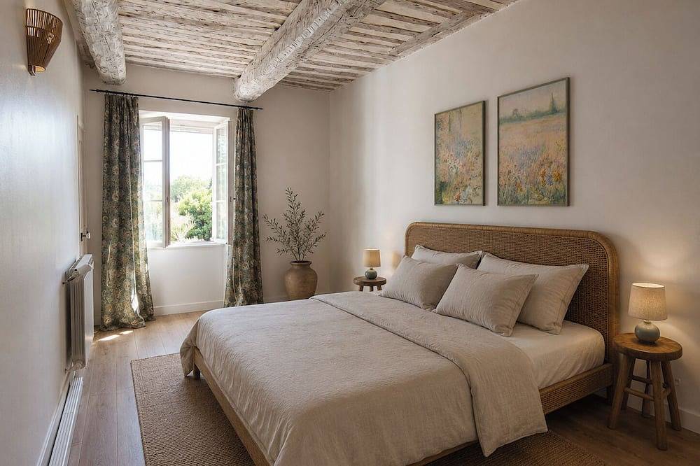 Mas provençal climatisé entre l'Isle-sur-Sorgue et Avignon. Rénové en Juin ! in Caumont-sur-Durance, Vaucluse