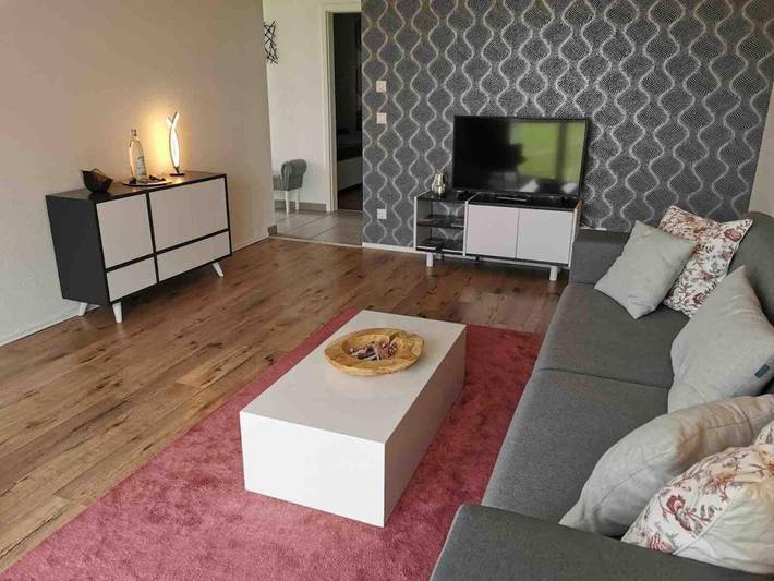 Ferienwohnung für 4 Personen, mit Terrasse und Garten sowie Ausblick in Kalterherberg