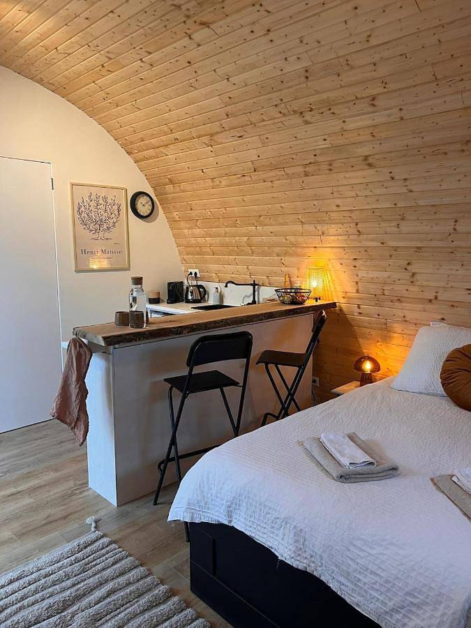 Chalet voor 3 personen, met tuin en whirlpool in Noord-Holland