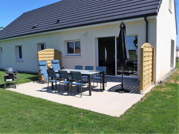 Gîte pour 4 personnes, avec terrasse et jardin à Melleville