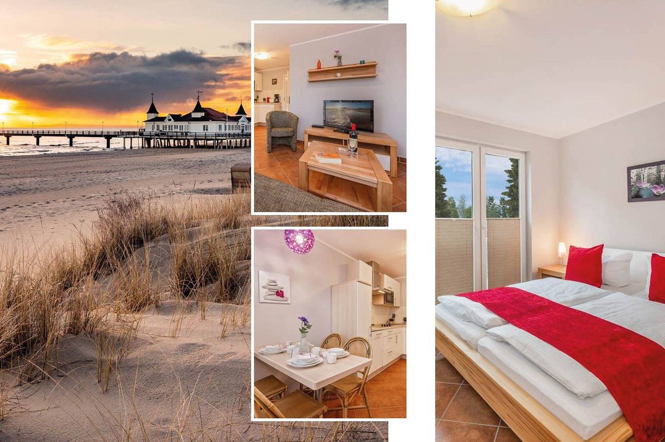 Entire apartment, Gemütliche Ferienwohnung – strandnah und ideal für Familien in Drei Kaiserbäder, Heringsdorf