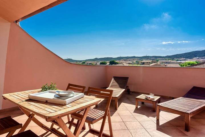Holiday apartment for 4 people, with balcony and balcony/terrace as well as pool - 1