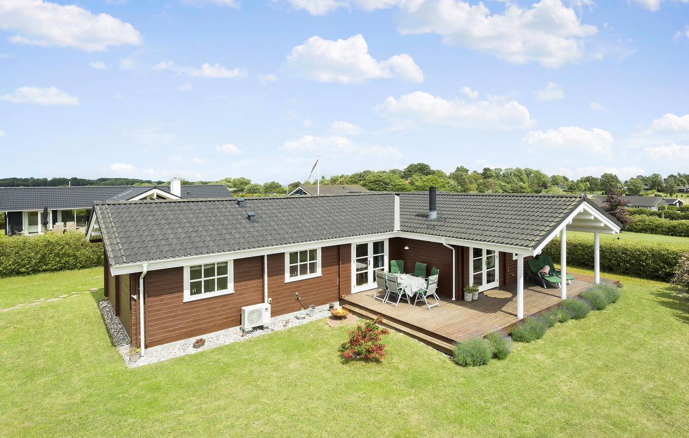 Ferienhaus für 6 Personen mit Sauna in Bukkemose, Humble