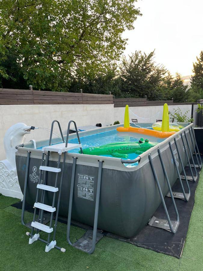 Maison de vacances pour 10 personnes, avec Terrasse ainsi que Piscine et Vue