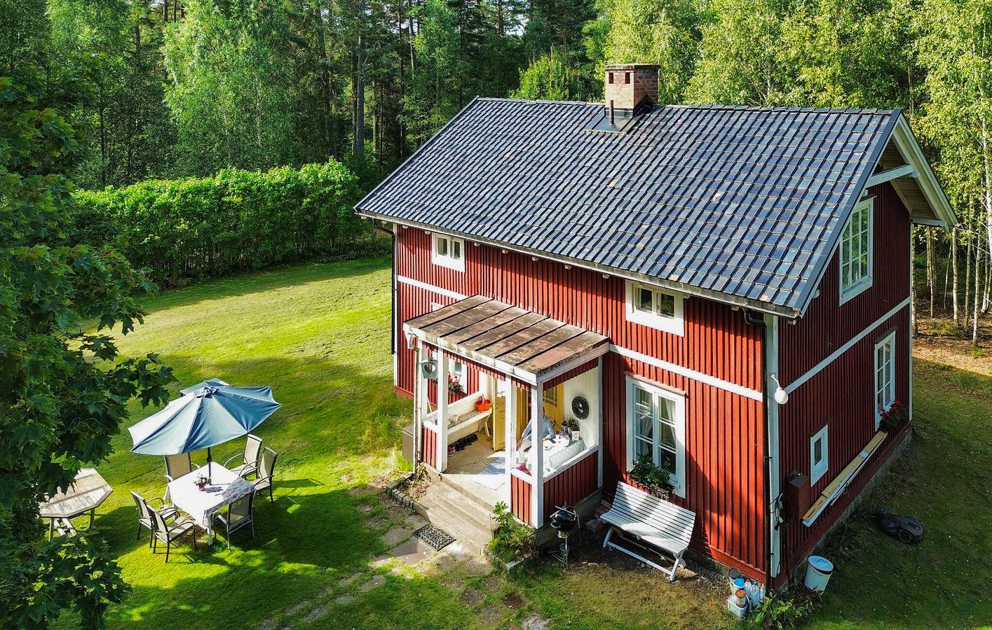 Hus för 6 Personer med trädgård in Värmland