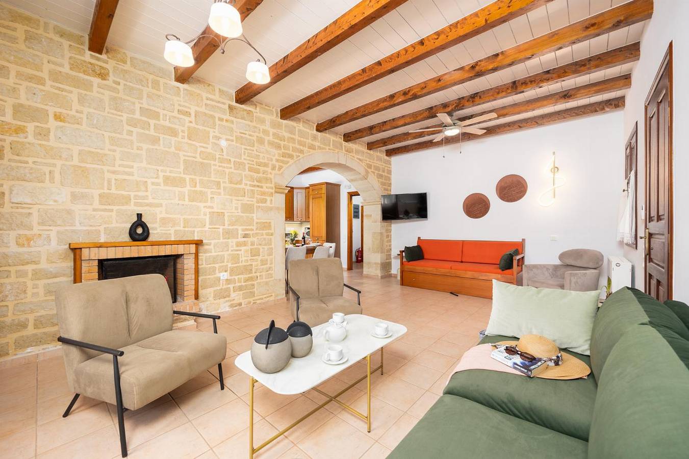 Villa für 6 Personen mit Garten in Prines, Nikiforos Fokas
