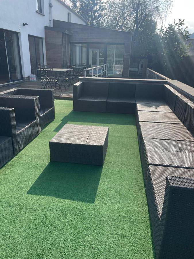 Location de vacances pour 14 personnes, avec vue et piscine ainsi que jardin et sauna, animaux acceptés dans Moulin du Ruy - 3