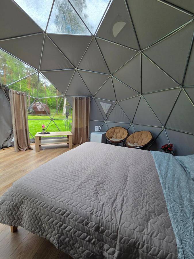 Bungalow für 2 Personen, mit Terrasse und Garten sowie Ausblick in Lettland - 3
