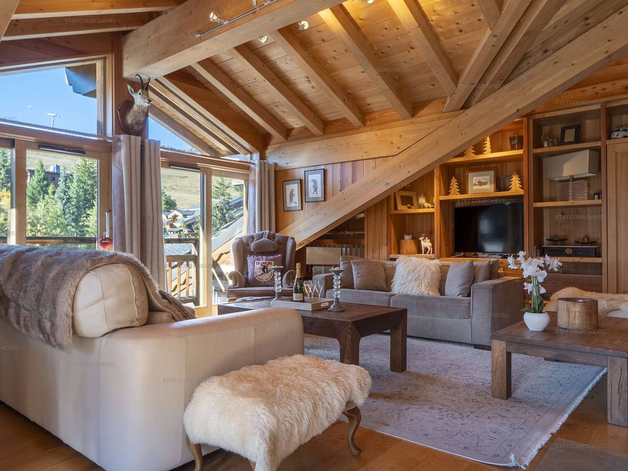 Apartamento entero, Espectacular Tríplex de 200 m² en Courchevel con Aparcamiento in Courchevel 1650 (Moriond), Saint-Bon-Tarentaise