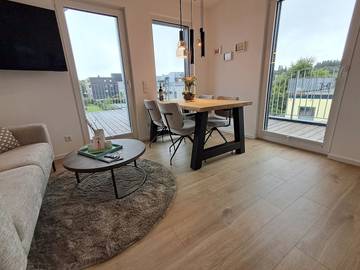 Ferienwohnung für 4 Personen, mit Terrasse und Sauna in Winterberg