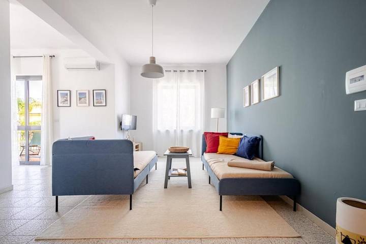 Gîte pour 6 personnes, avec Balcon ainsi que Terrasse et Vue à Bianco (homonymie)