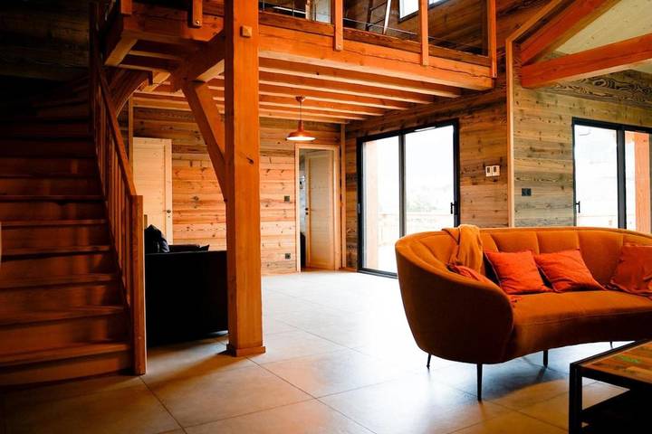 Gîte pour 9 personnes, avec sauna ainsi que jardin et vue à La Cabanasse - 3