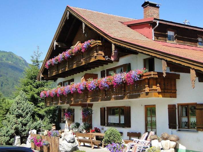 Ferienhaus für 2 Personen, mit Balkon in Obermaiselstein