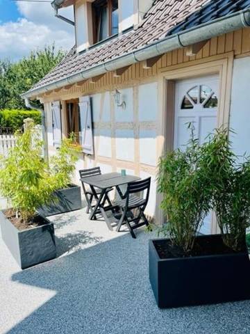 Location de vacances pour 4 personnes, avec sauna et terrasse à Ittenheim