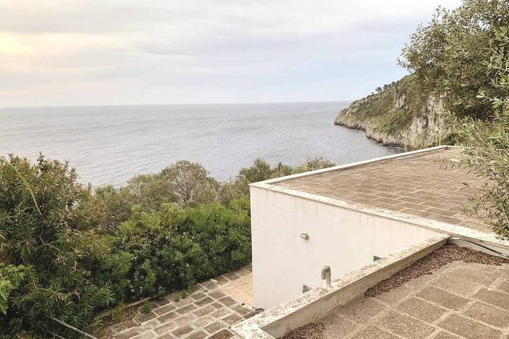 Location de vacances pour 4 personnes, avec vue sur l’océan et balcon/terrasse, animaux acceptés à Tricase - 4