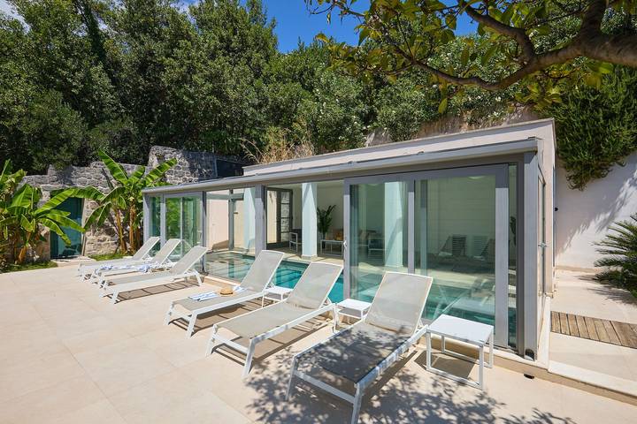 Villa für 10 Personen mit Pool in Zaton, Dubrovnik-Neretva