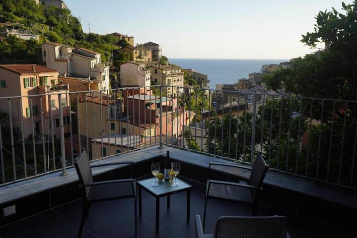 Appart’hôtel pour 2 personnes, avec jardin et vue