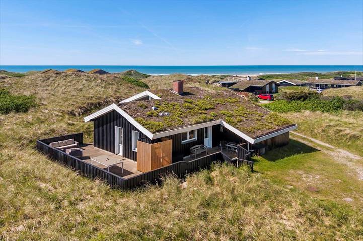 Ferienhaus für 6 Personen, mit Whirlpool und Terrasse sowie Sauna in Grønhøj Strand