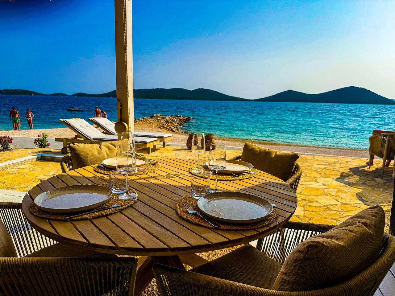 Buqez Eco Resort - Villa 27 - Direkt am Strand in Pirovac, Zadar