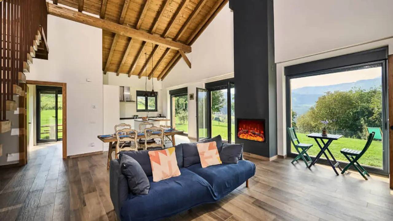 Apartamento vacacional entero, Apartamento de vacaciones para 9 personas con jardín in Ceánuri, Cordillera Cantábrica