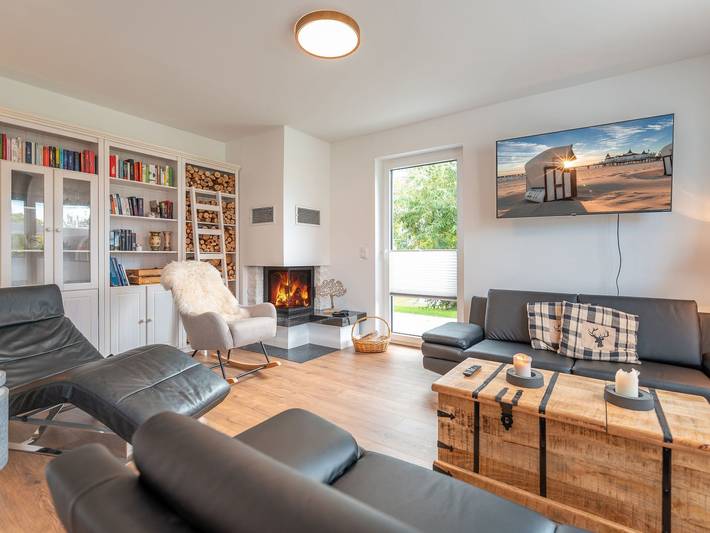 Ferienhaus für 9 Personen, mit Terrasse und Garten sowie Sauna in Rankwitz