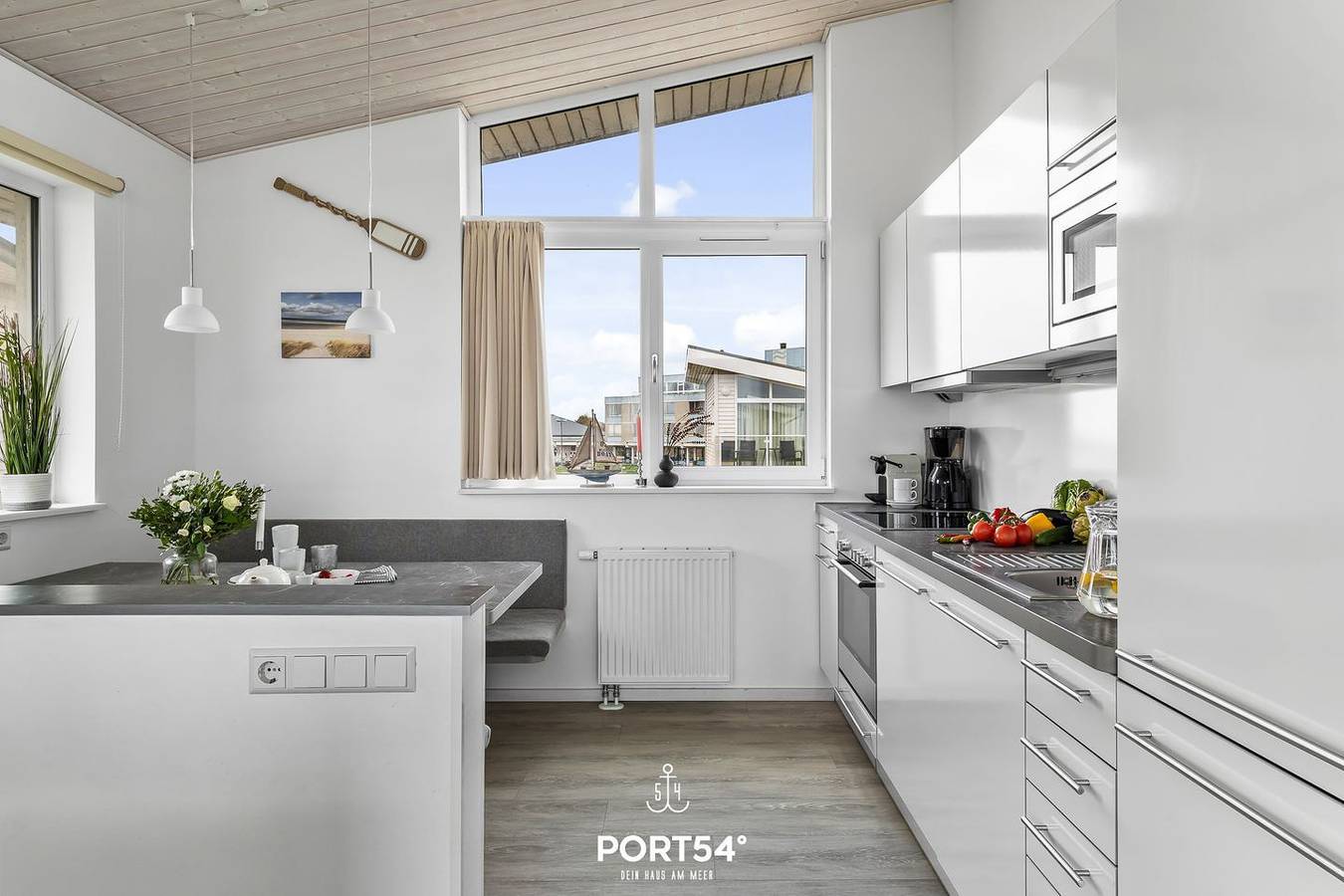 Marina Lounge - tolle Ausstattung, bester Meerblick, gr. Garten, Sauna, Bikeport in Wendtorfer Strand, Wendtorf