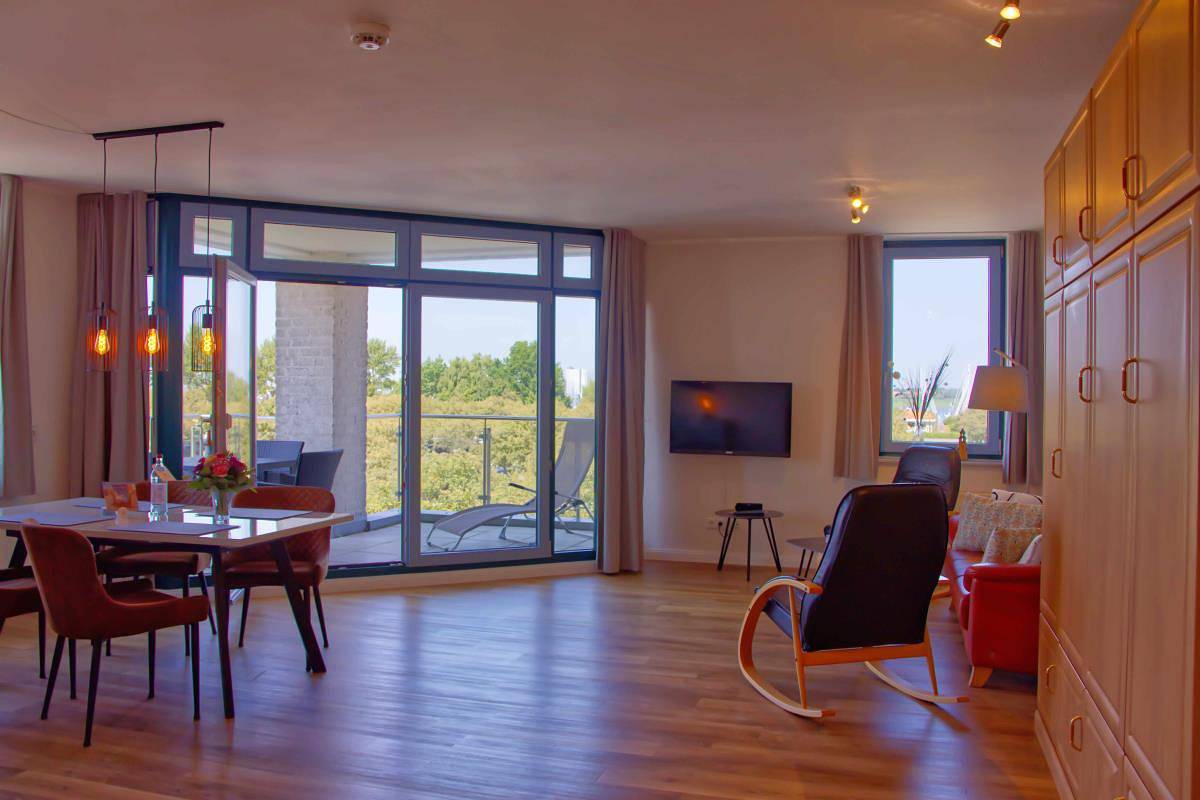 Ganze Ferienwohnung, Inselblume 55 - Ferienwohnung in der Strandburg mit Hund in Ostfehmarn, Fehmarn