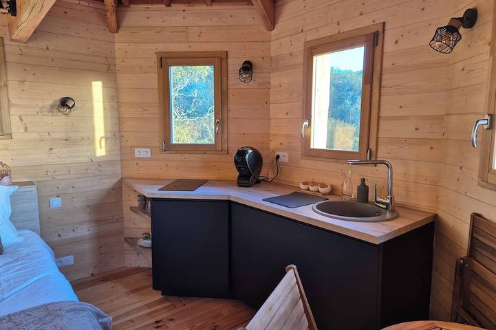 Nids en Perigord, cabane perchée avec Spa à 10min de Sarlat in Saint-Geniès, Périgord Noir