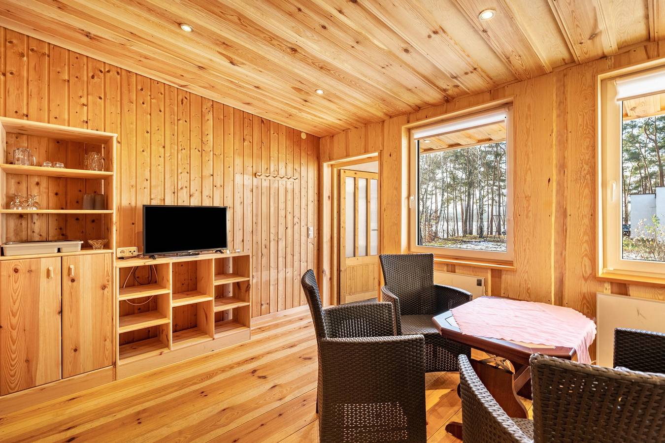 Bungalow „6 - Anglerinsel“ mit Seeblick und privater Terrasse in Quitzdorf am See, Oberlausitz-Niederschlesien