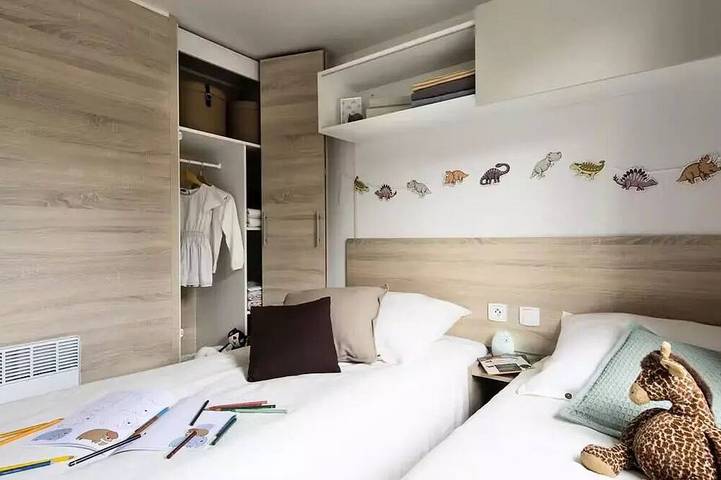 Mobil home pour 4 personnes à Touquin - 3