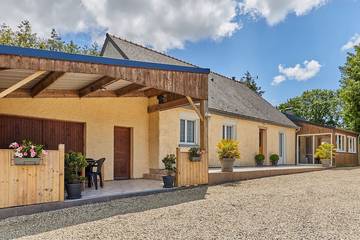 Gîte pour 6 personnes, avec jardin à Le Mesnil