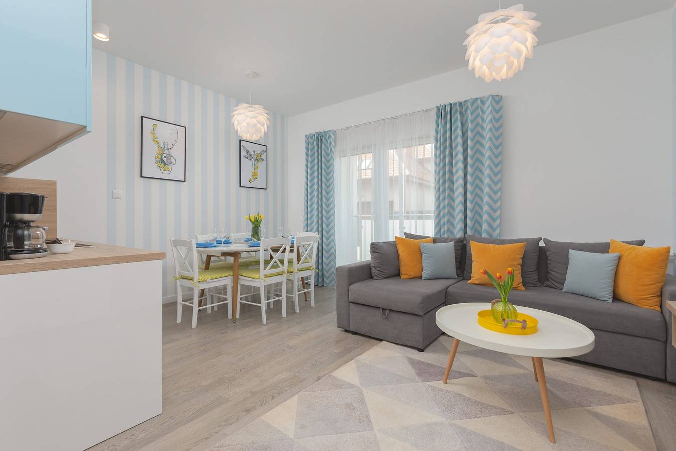 Apartament Wakacyjny dla 4 osoby w Grzybowo, Morze Bałtyckie