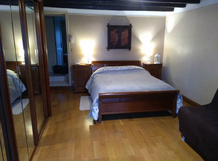 Chambre d’hôte pour 4 personnes, avec jardin et piscine