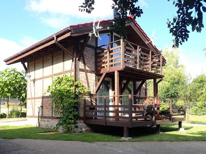 Vakantiehuis voor 6 personen, met terras in Wolin (eiland)