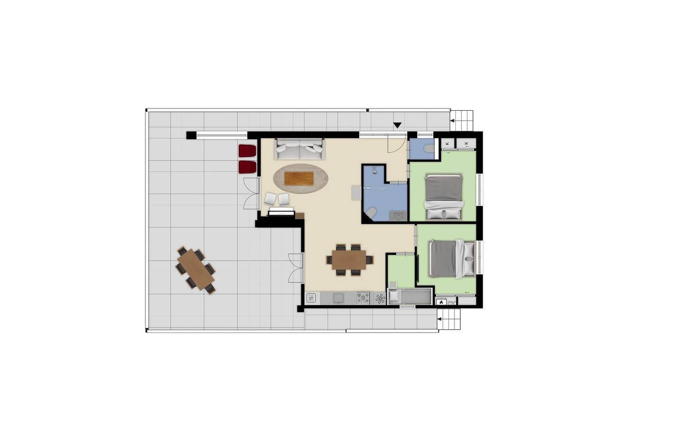 Résidence Valkenburg — Lodge Royal 6 Personen in Limburg (Niederlande)